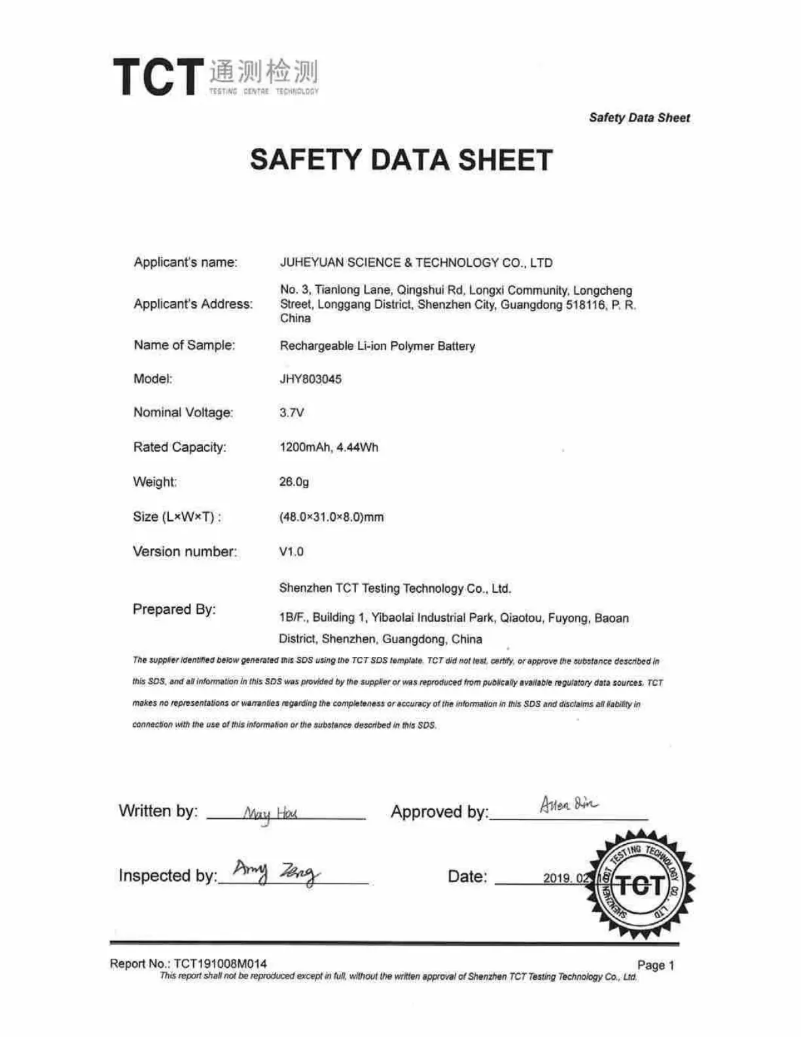 Page 1 of the manual Technical Sheet Klein Tools 56062