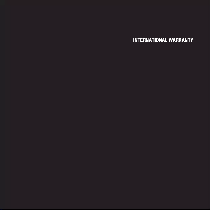 Page 1 of the manual Warranty Information Rado True Square R27083202