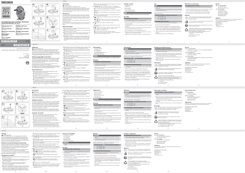 First page image of the manual for PLS 145 A1