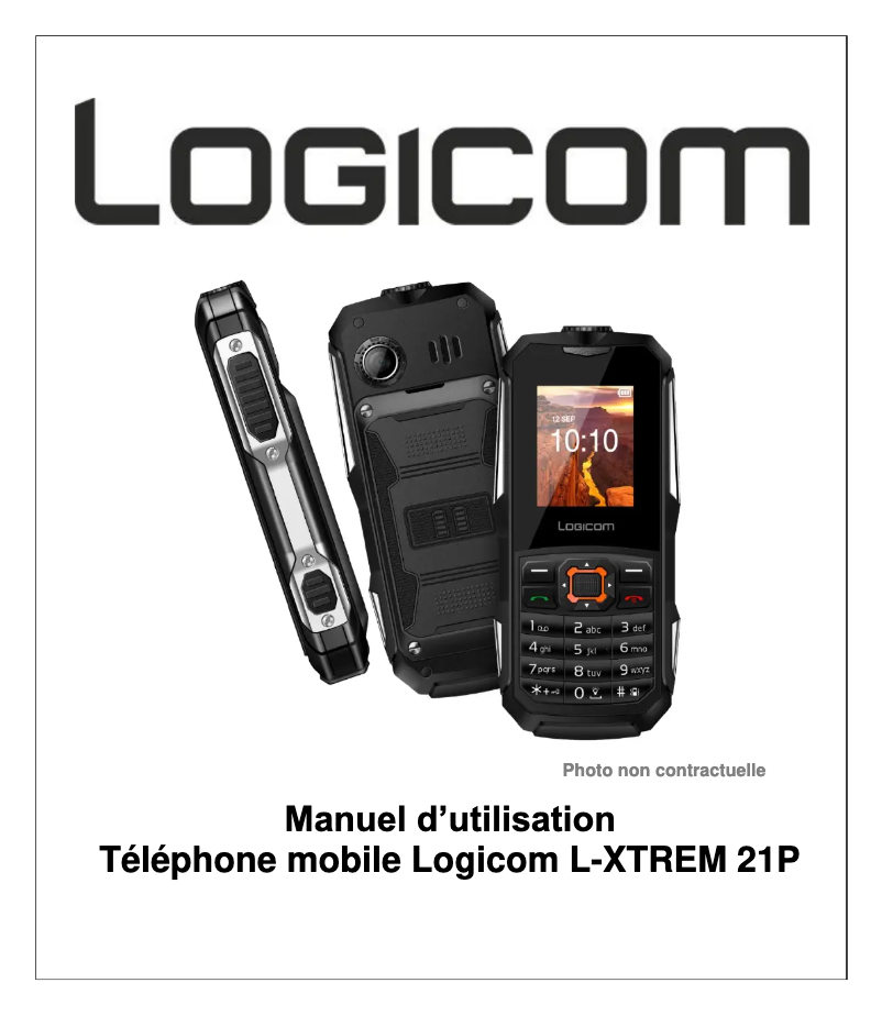 First page image of the manual for L-XTREM 21 P