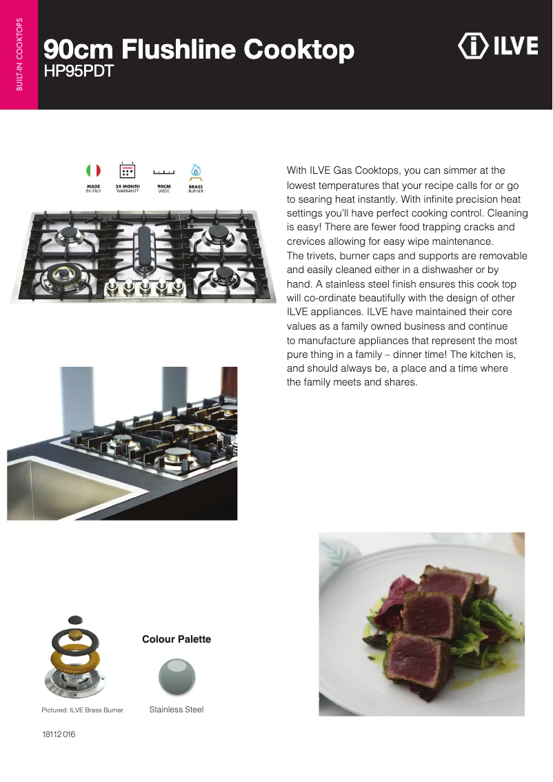 First page image of the manual for HP95PDT