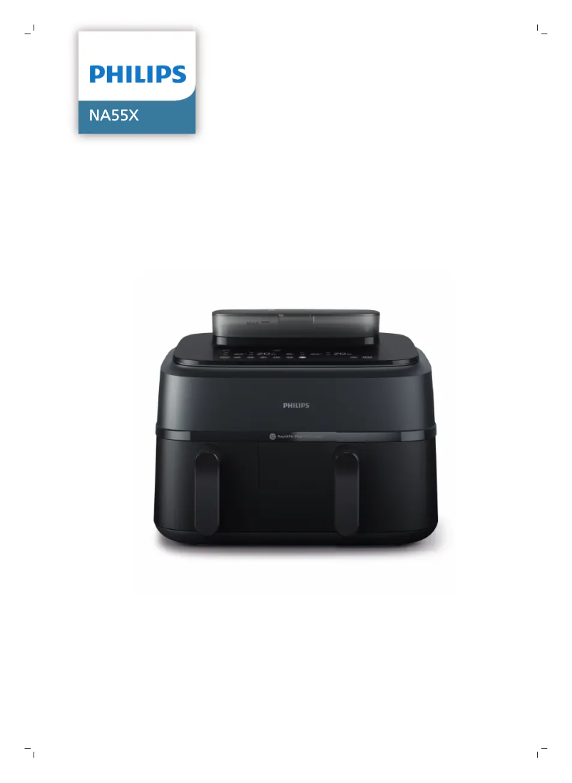 Page 1 of the manual User Manual Philips NA551