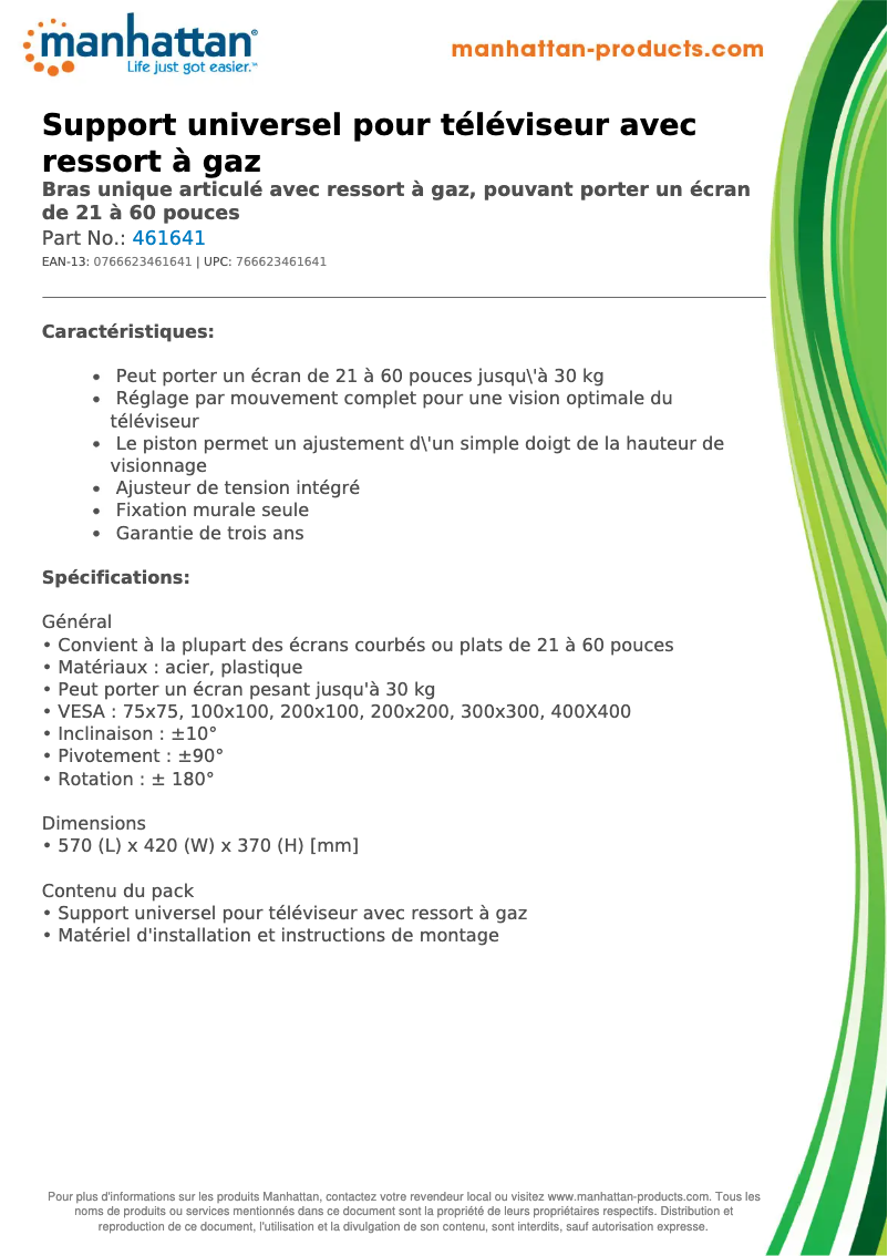 Image de la première page du manuel de l'appareil 461641