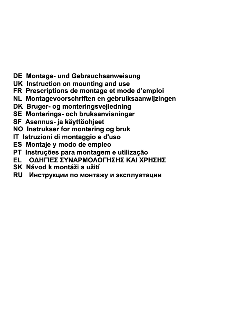 First page image of the manual for RHE627GR