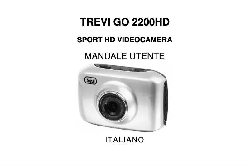 Page 1 of the manual User Manual Trevi GO 2200