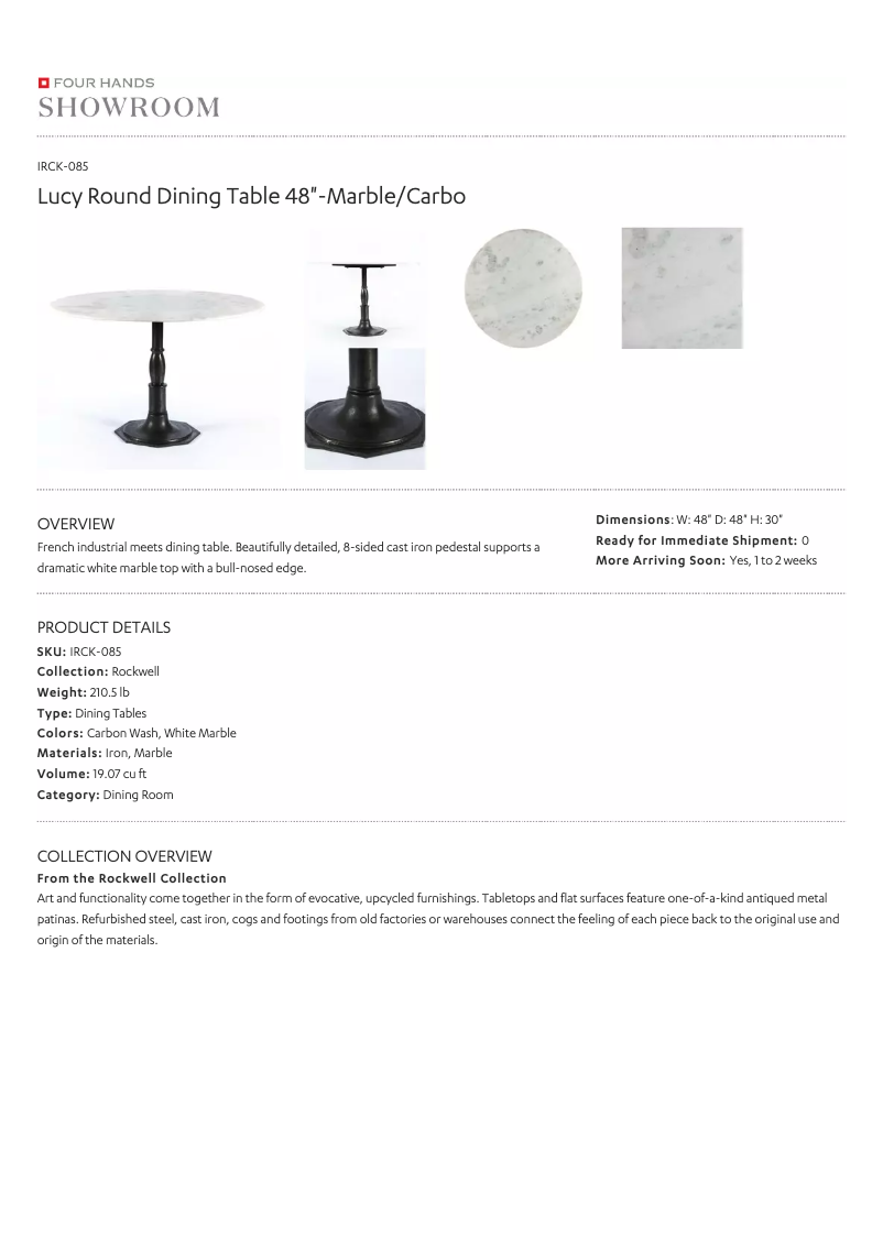 First page image of the manual for IRCK-085