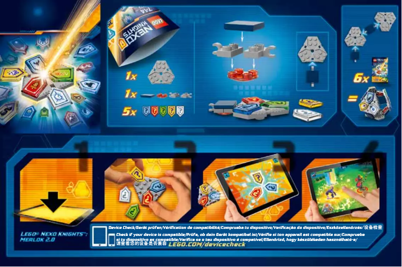 First page image of the manual for Combo NEXO Powers Wave 1