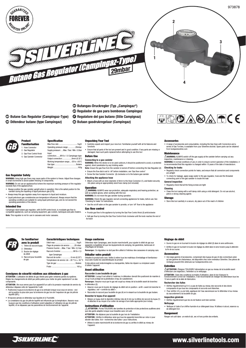 First page image of the manual for 973878