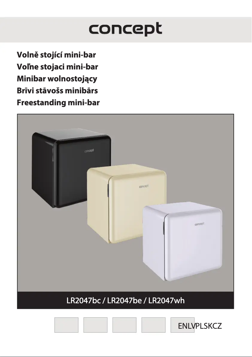 First page image of the manual for LR2047BE