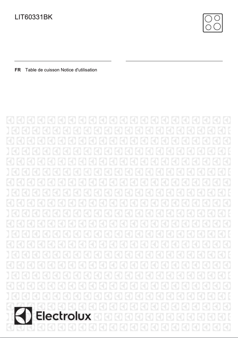 First page image of the manual for LIT60331BK