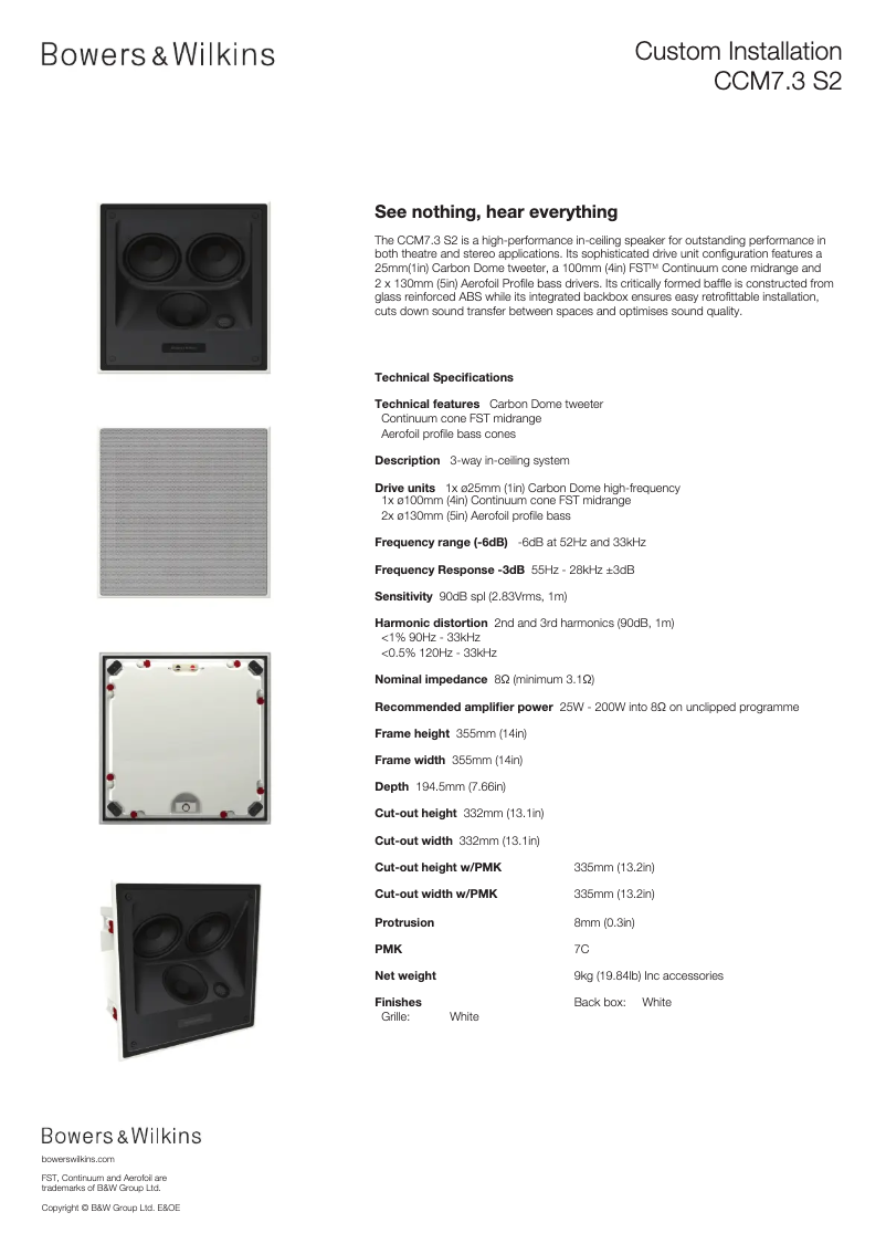 First page image of the manual for CCM684