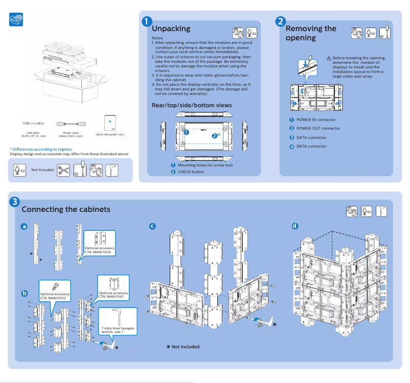 First page image of the manual for 22BDL7324L