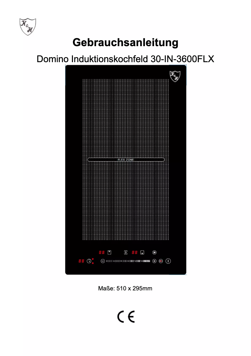 Page 1 of the manual User Manual K&H 30-IN-3600FLX