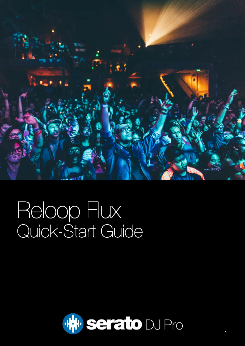 First page image of the manual for Flux