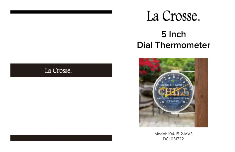 First page image of the manual for 104-1512-MV3