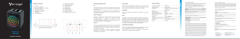 Page 1 of the manual User Manual Vorago KSP-350