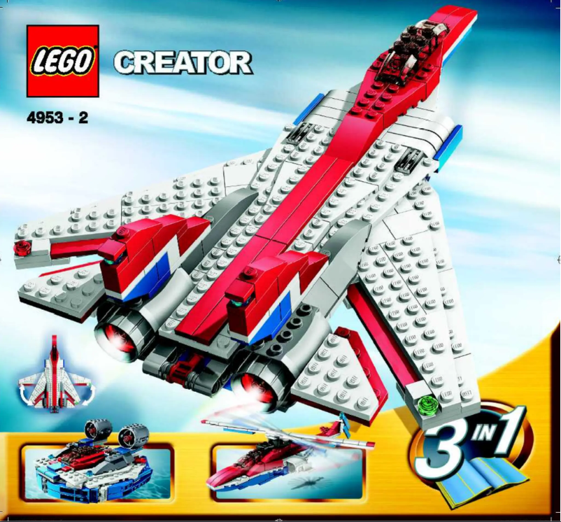 First page image of the manual for Creator 4953