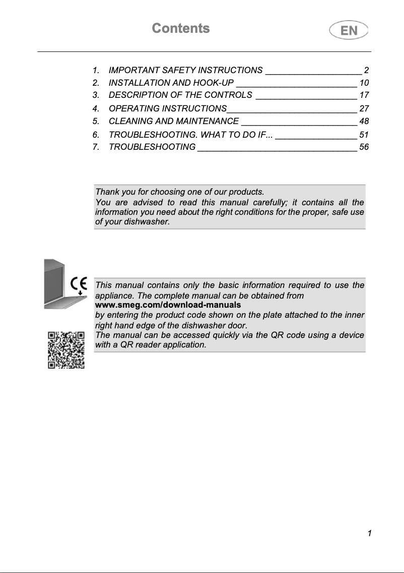 First page image of the manual for STU8623