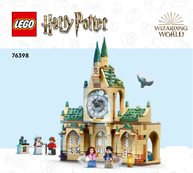 Page 1 of the manual Visual Instructions Lego Harry Potter 76398