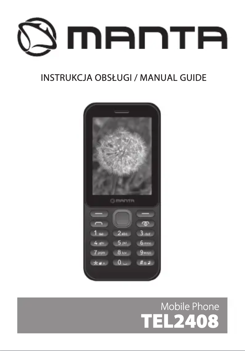 First page image of the manual for TEL2408