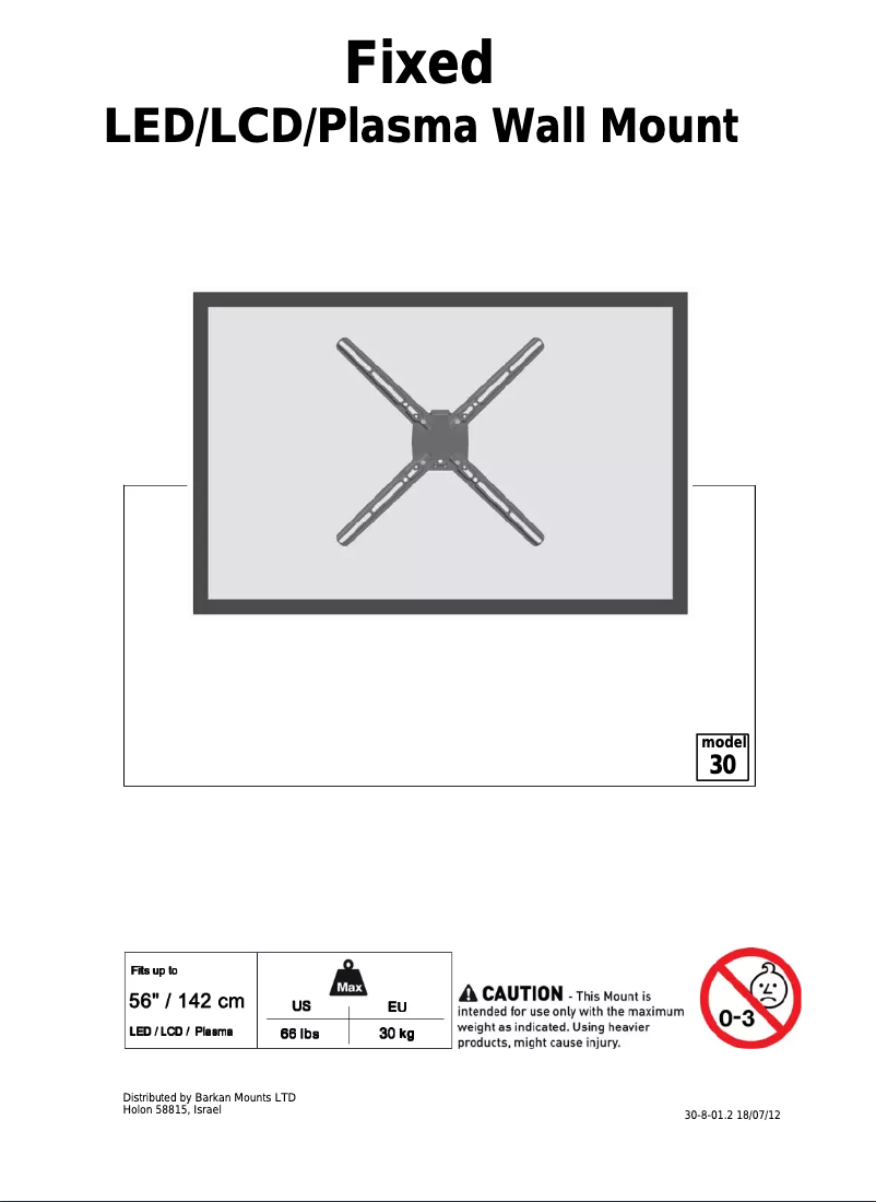 First page image of the manual for 30