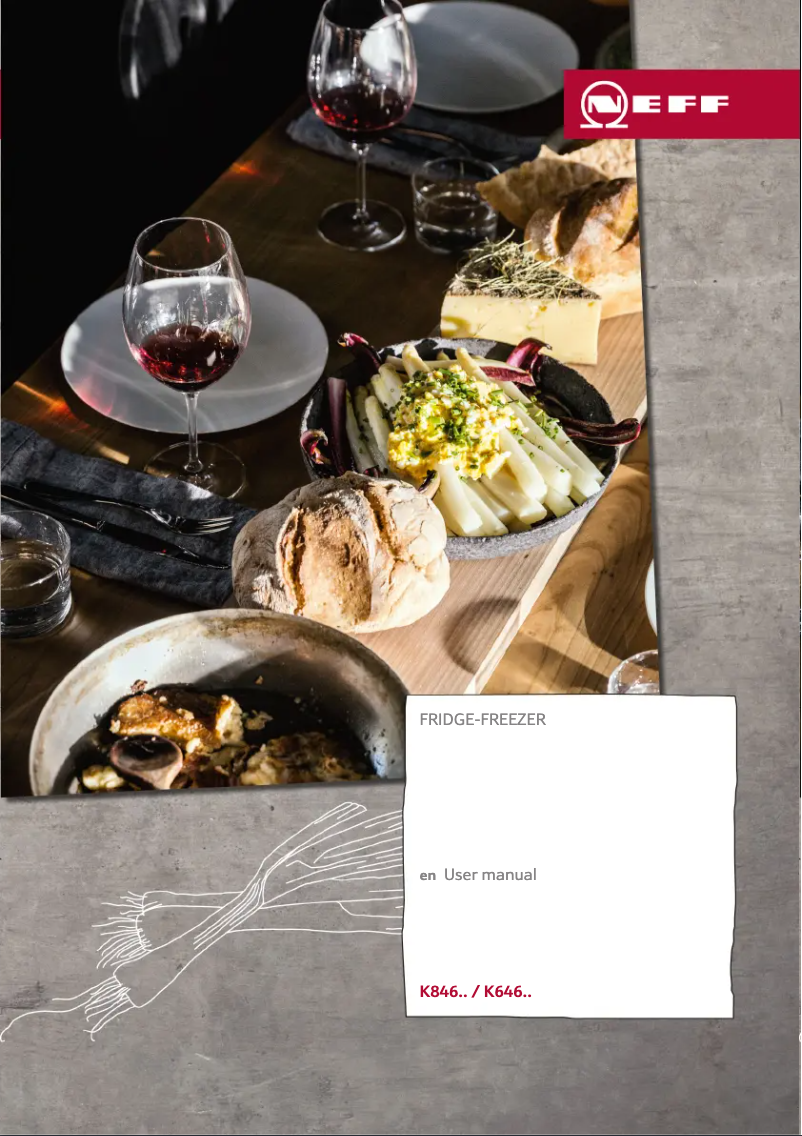 Page 1 of the manual User Manual Neff KI2723F30G