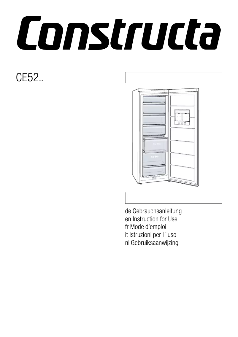 First page image of the manual for CE529EW30