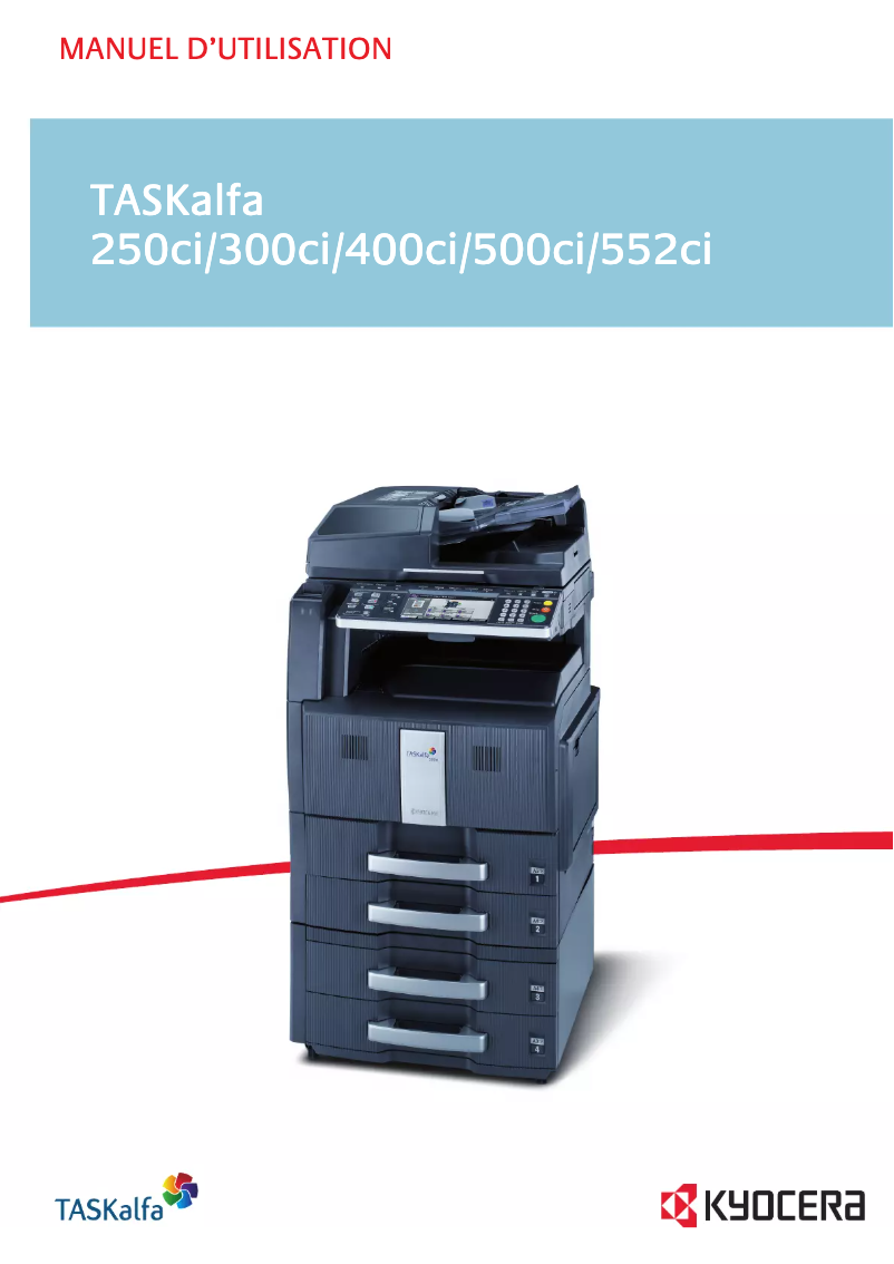 Page 1 of the manual User Manual Kyocera TASKalfa 300ci