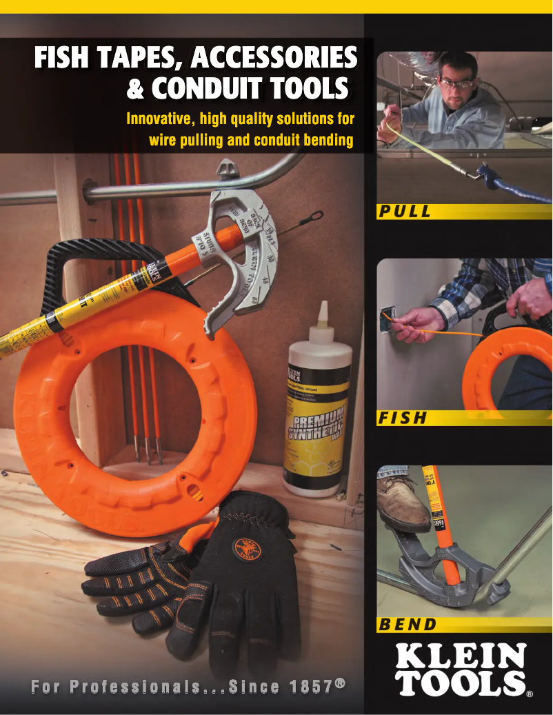 Page 1 of the manual Brochure Klein Tools 53725