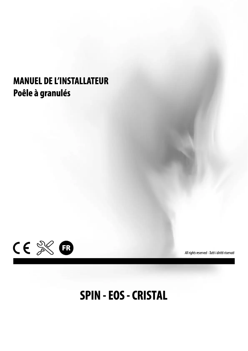 Page 1 of the manual Installation Guide Cadel Spin Plus 9