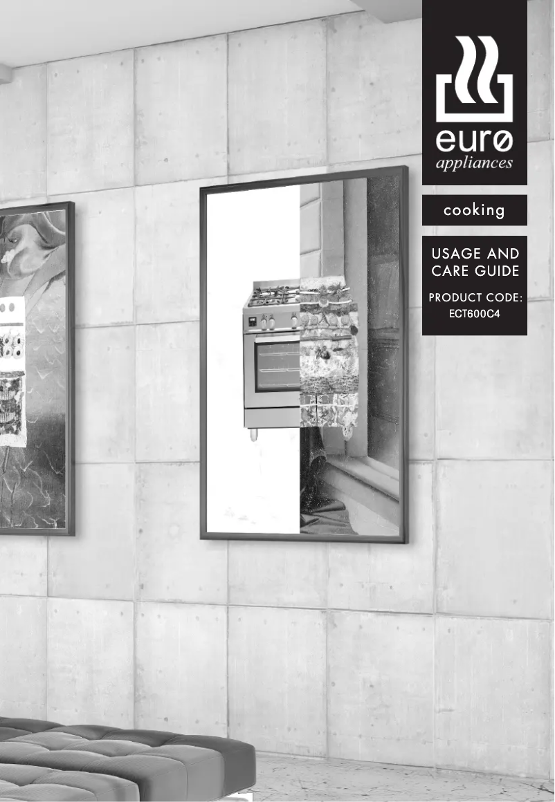 First page image of the manual for ECT600C4