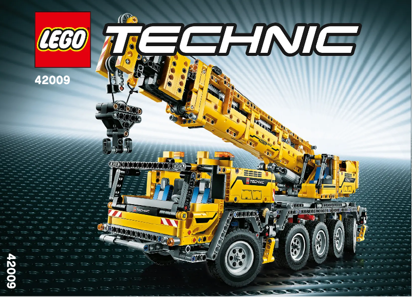 Page 1 of the manual User Manual Lego Technic 42009