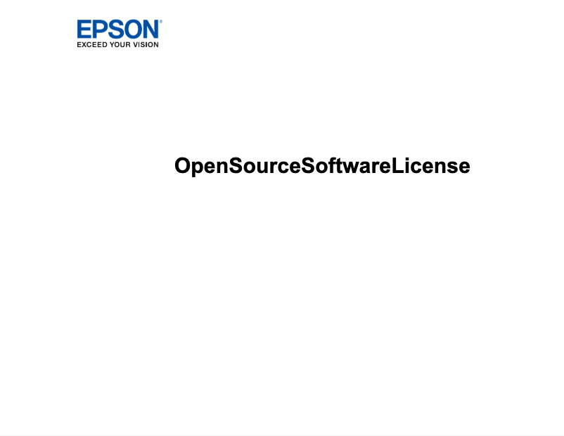 Page 1 de la notice Fiche technique Epson EB-PU2220B