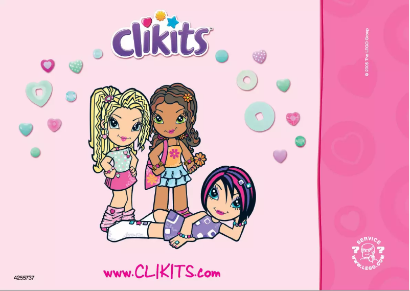 First page image of the manual for Clikits 7527