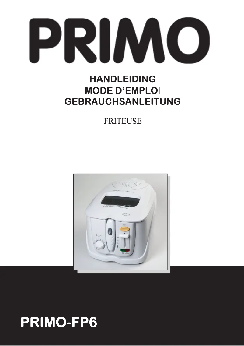 First page image of the manual for FP6