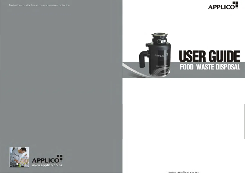 Page 1 of the manual User Manual Applico GAWD34