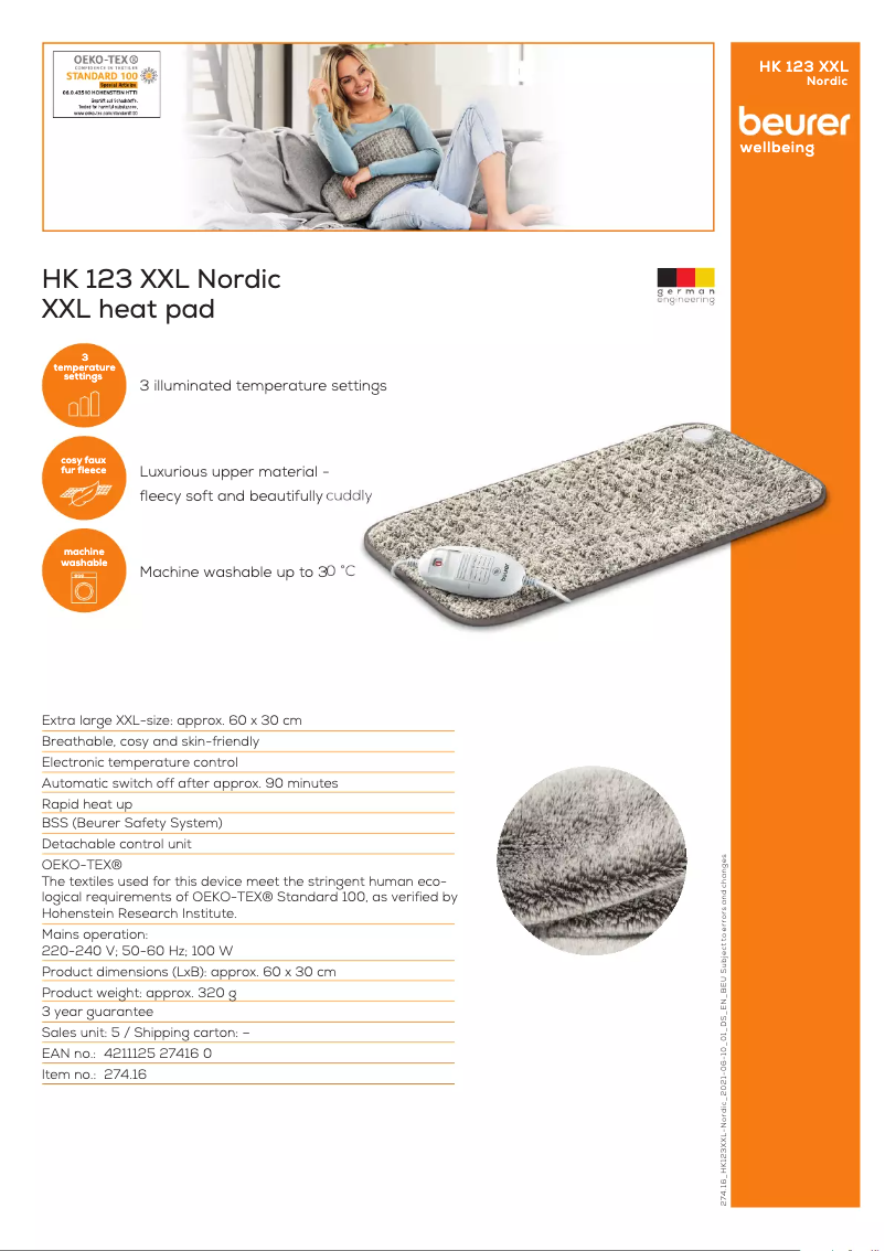 First page image of the manual for HK 123