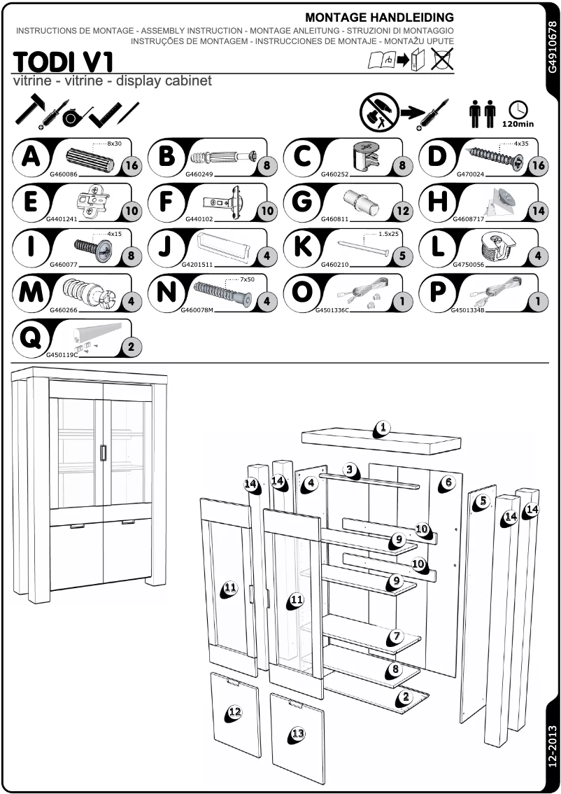 First page image of the manual for Tilango