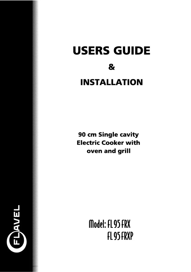 Page 1 of the manual User Manual Flavel FL95FR