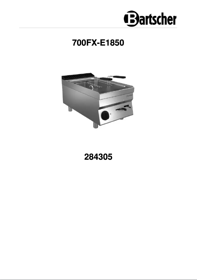 First page image of the manual for 700FX-E1850