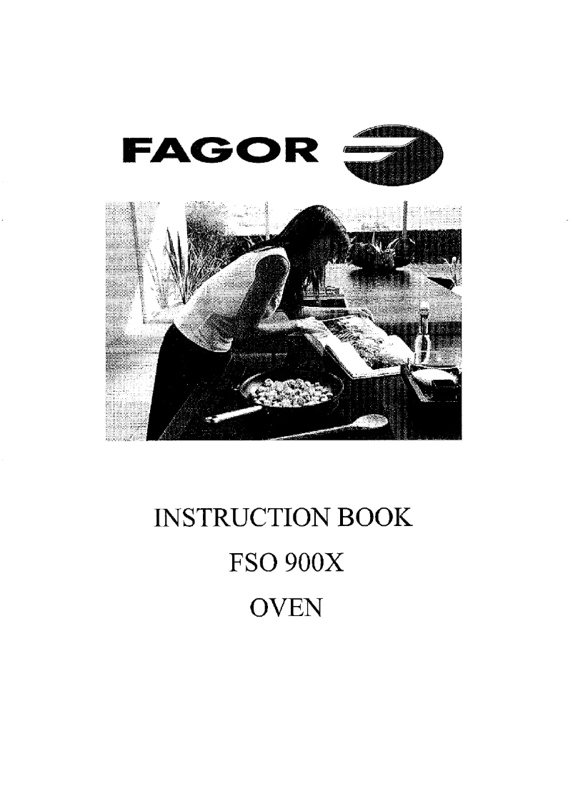 First page image of the manual for FSO 900X