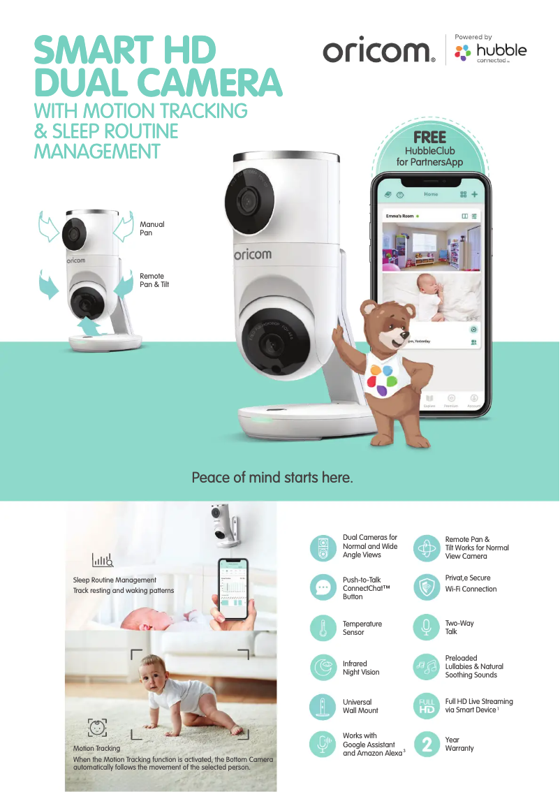 Image de la première page du manuel de l'appareil Smart HD Dual