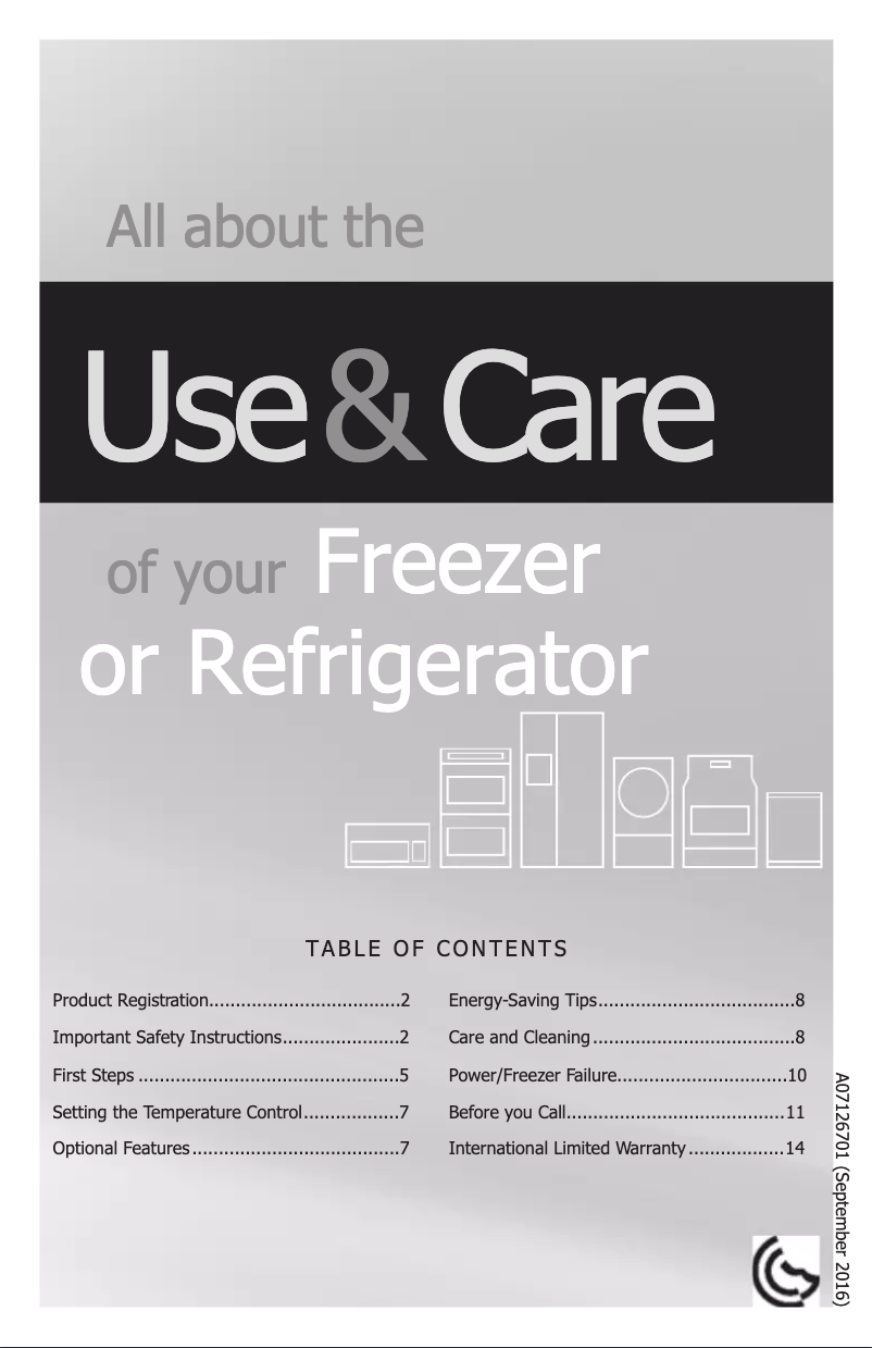 First page image of the manual for MUFF21VLQW