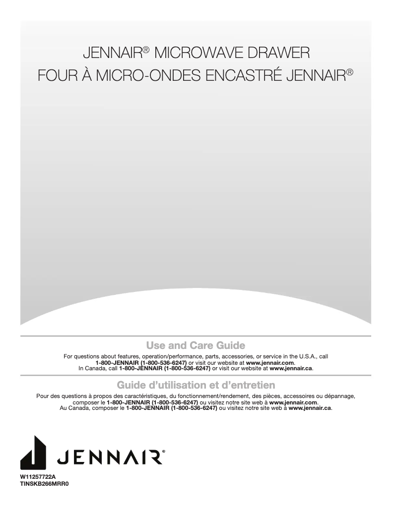 First page image of the manual for JMDFS30HM