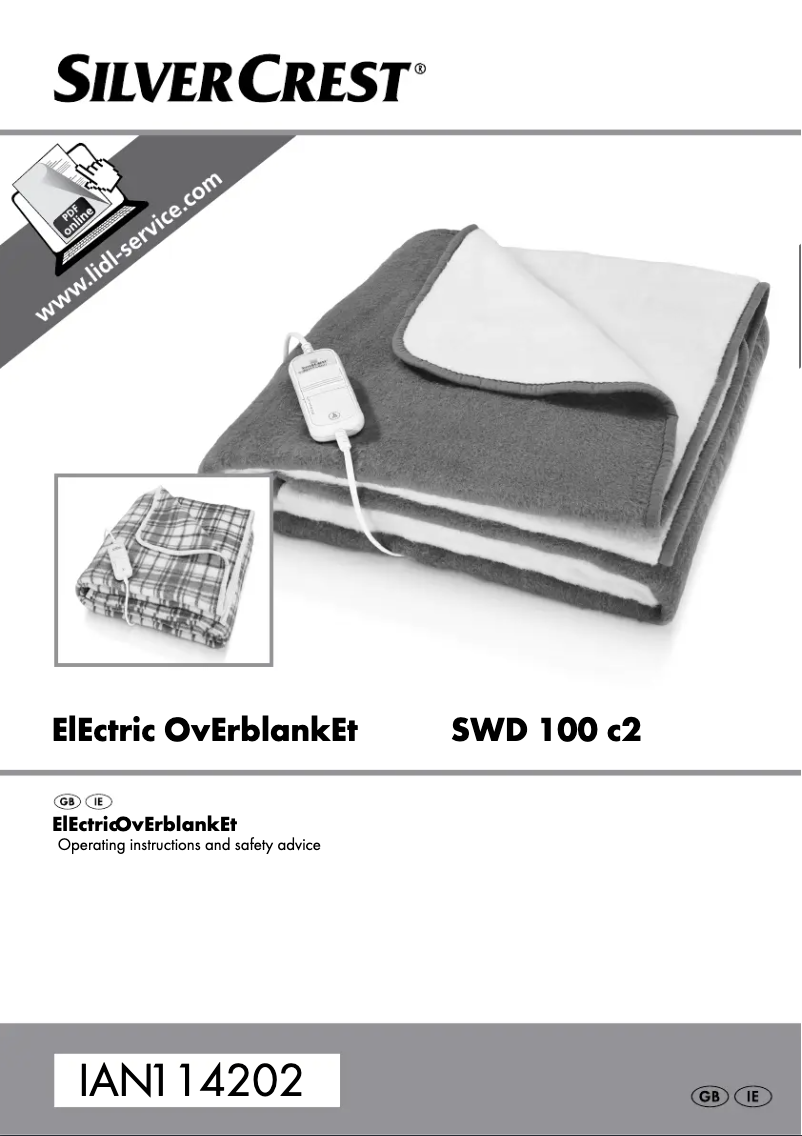 Page 1 of the manual User Manual SilverCrest SWD 100 C2