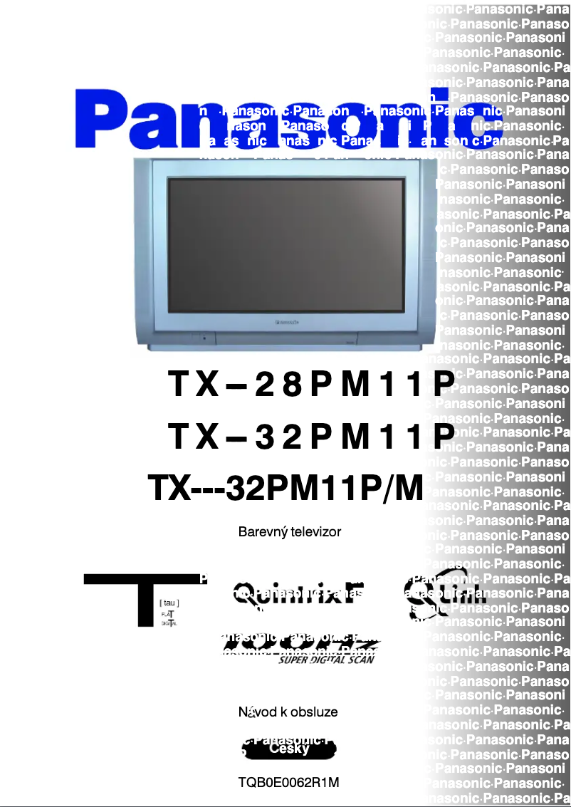 First page image of the manual for TX-32PM11PM