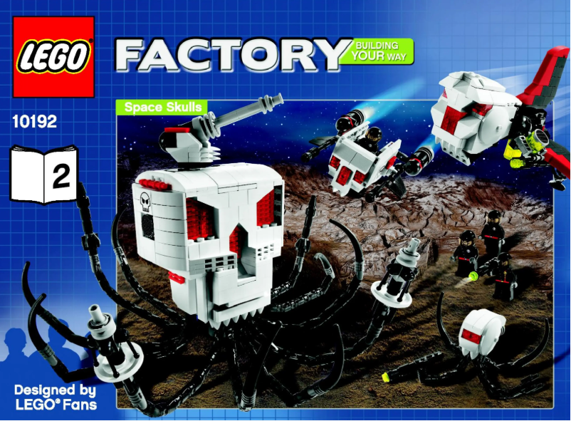 Page 1 of the manual User Manual Lego Space Skulls