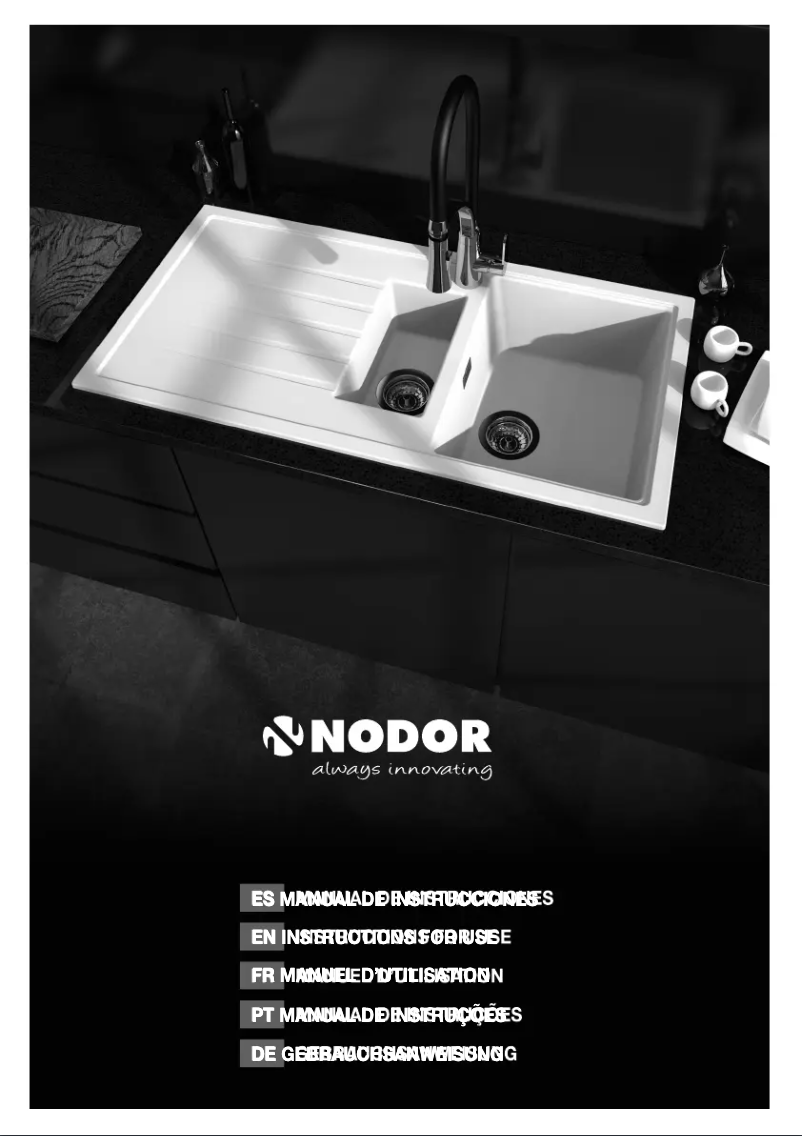 First page image of the manual for NorGranite 78.50 1B BK