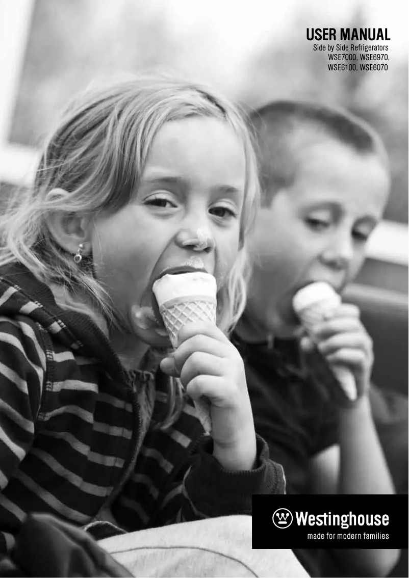 First page image of the manual for WSE6100WF