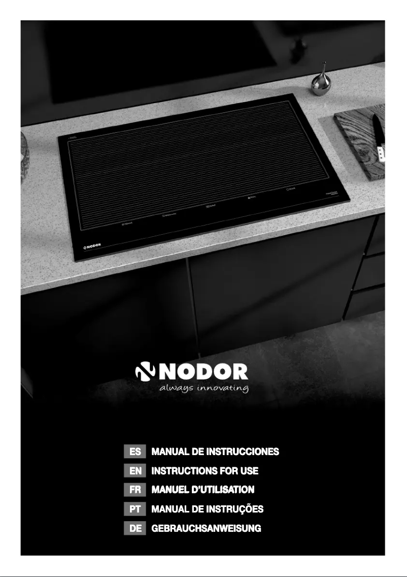 First page image of the manual for NorCook IH N7502 BK